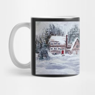 Winter Bliss Artwork Mug